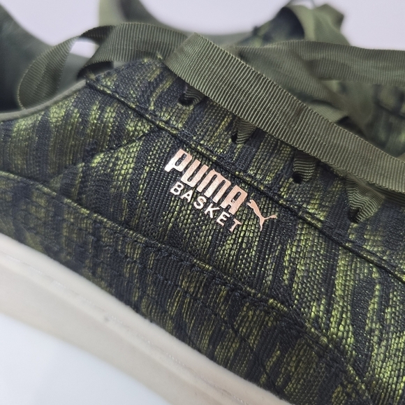 ⭐️40% Off⭐️ Puma Womens Basket Vr Platform Sneakers - Picture 10 of 15